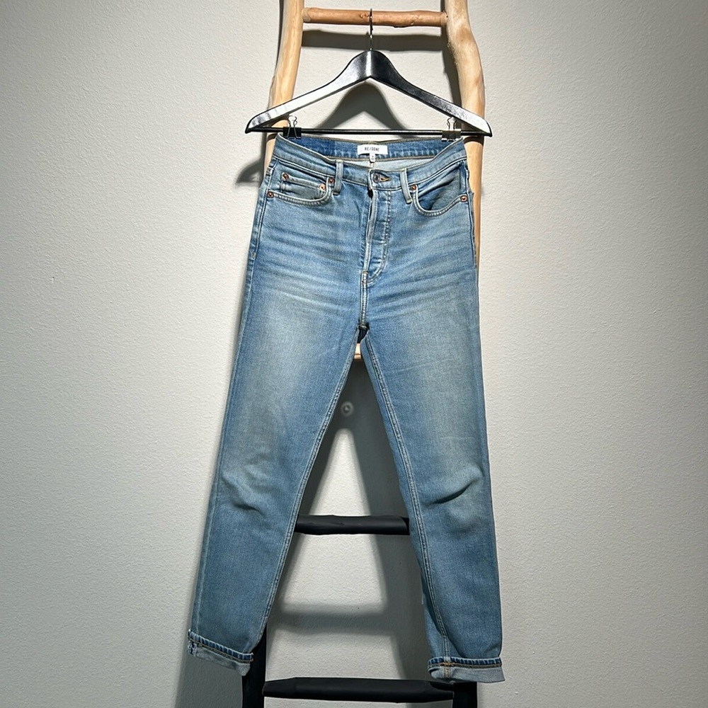 RE/DONE 90’s High Rise Ankle Crop